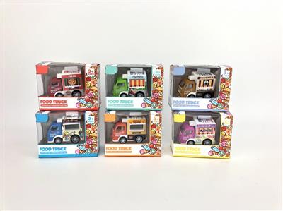 1:64 Pull Back Alloy Mini Car (1 Pack)