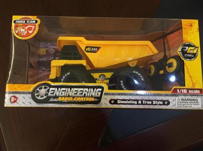 1:16 remote control engineering vehicle, including electricity