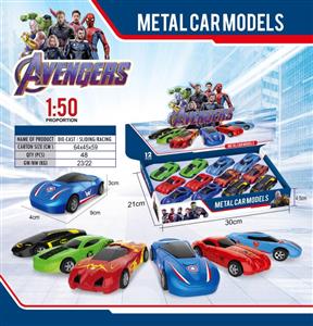 DIE-CAST SLIDING RACING (SIX MIXED)
