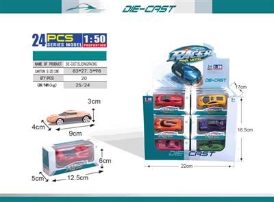 DIE-CAST SLIDING RACING