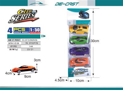 DIE-CAST SLIDING RACING