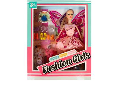 High-end boxed 11.5 inch solid body fashion barbie with accessories