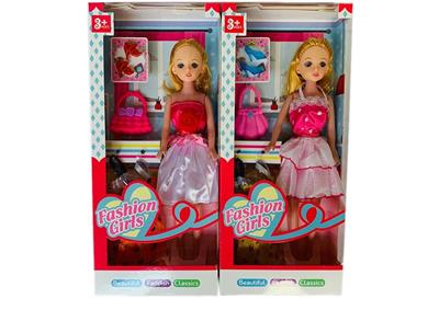 High-end boxed 11.5 inch empty body fashion Barbie with accessories 2 mixed