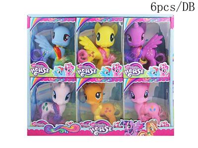 高档盒装展示盒马宝丽  6色混装 6pcs