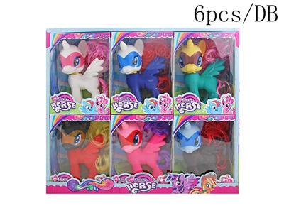 高档盒装展示盒变色马宝丽  6色混装 6pcs