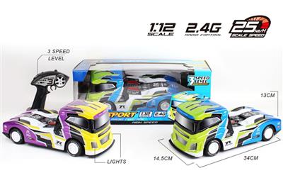 1:12 PVC 2.4G变档遥控货柜车
