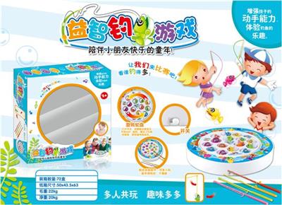 电动音乐钓鱼盘