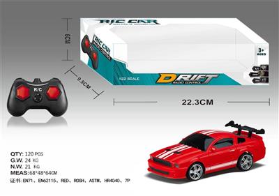1:22两通野马遥控车