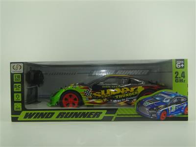 1:10PVC 2.4G遥控车(透明窗)
