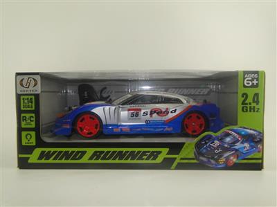1:4 PVC 2.4G四通遥控车(透明窗)