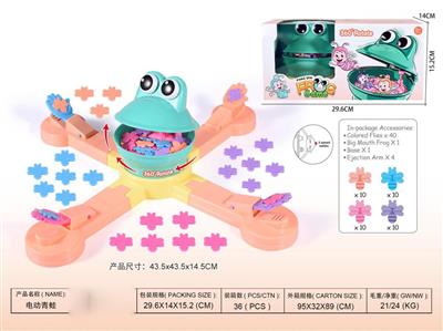 Electric frog (no music, no electricity)