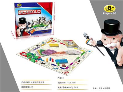 Spanish version of Monopoly (small box)