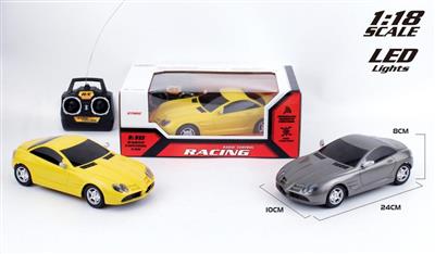 1:18奔驰SLR四通遥控车 不包电