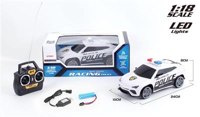 1:18兰博基尼SUV警车 包锂电