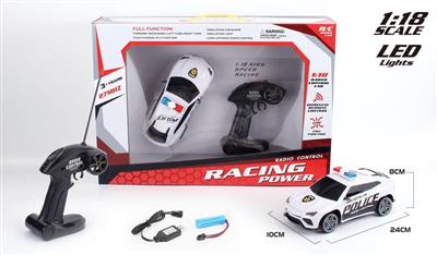 1:18兰博基尼SUV警车 包锂电