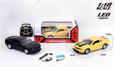 1:18科迈罗四通遥控车 包锂电