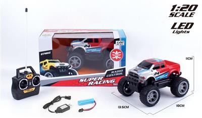 1:24四通道奇越野车 不包电