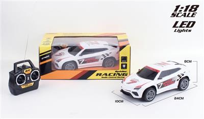 1:18兰博基尼SUV越野赛车模 不包电