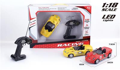 1:18 dodge convertible race cars without electricity