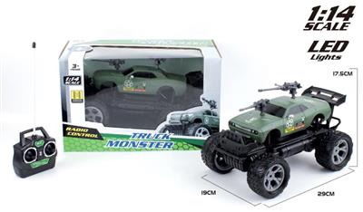 1:14道奇军事越野车