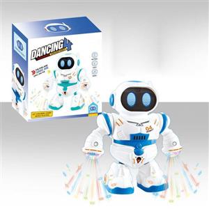Electric dancing light music robot (2 colors mixed)