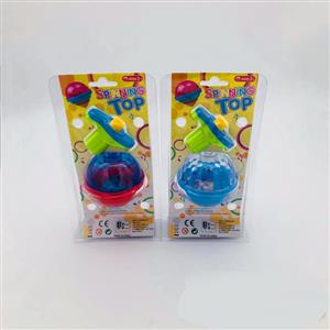 七彩球闪光音乐陀螺
