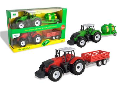 Inertial big farmer's car two packs and two colors mixed