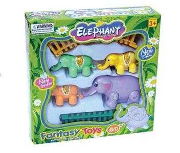 Electric track elephant