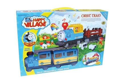 Thomas electric music flashing blocks track train