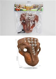 Brown tyrannosaurus mask