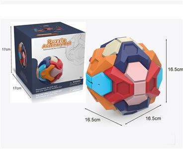 puzzle assembly ball