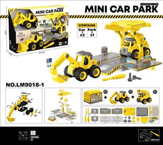 Parking lot (hook machine + crane)