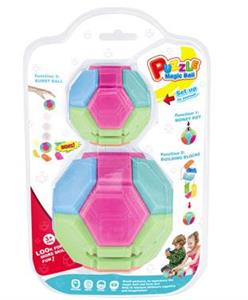 Puzzle blocks ball