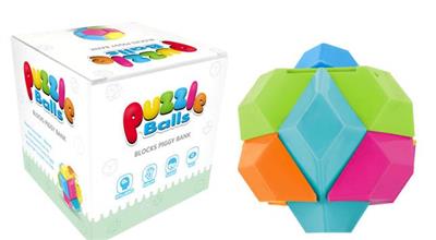 Puzzle blocks ball