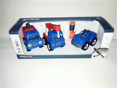 3 pack police disassembly series