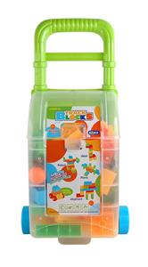 42pcs trailer building blocks