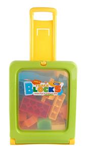 40pcs manual trailer building blocks