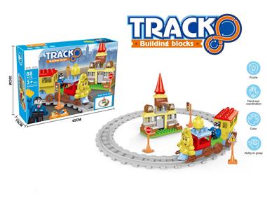 88pcs color box building blocks