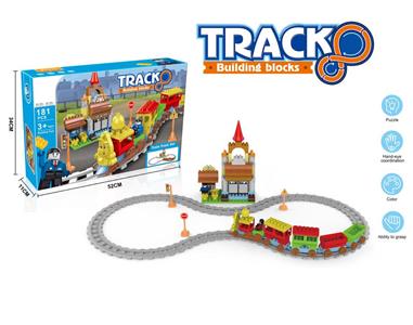183pcs color box building blocks