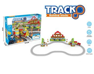 230pcs color box building blocks