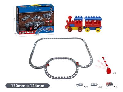67 PCS Compatible with Lego large puzzle blocks track