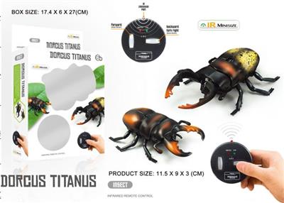 Remote control simulation beetle