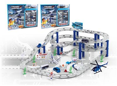 Electric city rail car alloy set (airport series)