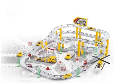 Electric City Rail Car Alloy Set (Engineering Series)