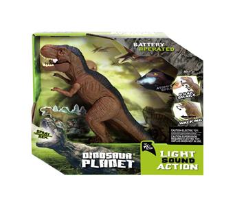 Electric spray small tyrannosaurus