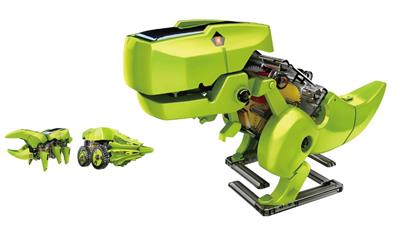 Solar three in one robot