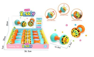 婴幼儿软胶双头摇铃 8 PCS