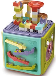 Building block learning house