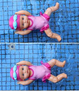 Electric swimming doll 13