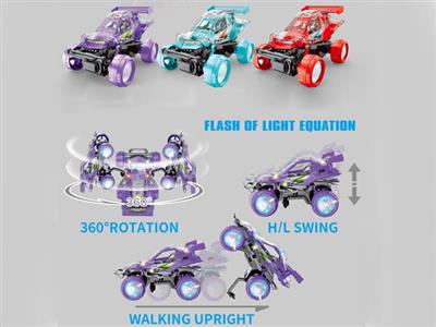 Stunt equation electric car